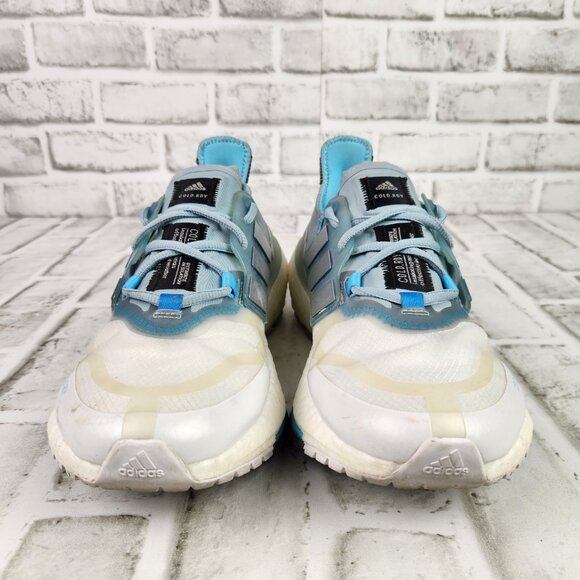Adidas UltraBoost 22 Cold RDY Men\'s Sz 7.5 White Blue Gray Running Sneaker Shoes main image 9
